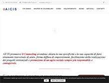Tablet Screenshot of aicisbologna.it